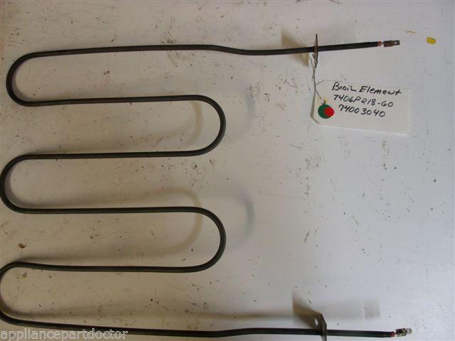 MAYTAG STOVE 7406p218-60 74003040 Broil Element USED PART ASSEMBLY MAYTAG STOVE 7406p218-60 74003040 Broil Element USED PART ASSEMBLY